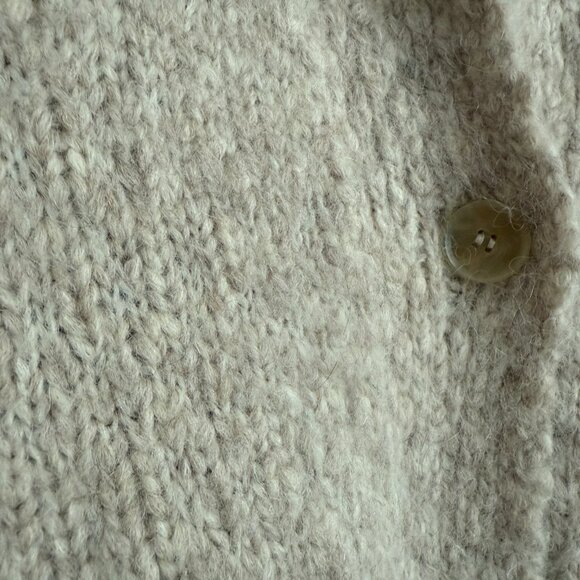 Raquel Allegra Baby Alpaca Seeing Eye Embroidered Cardigan - Picture 5 of 12